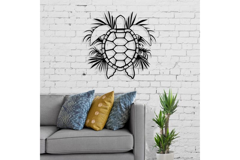 Dekorativ Väggaccessoar - Svart - Inredning - Väggdekor - Skylt - Plåtskyltar