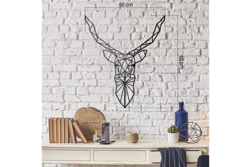 Dekorativ Väggaccessoar - Svart - Inredning - Väggdekor - Skylt - Plåtskyltar