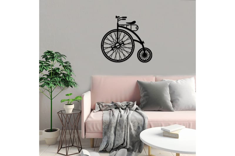 Dekorativ Väggaccessoar - Svart - Inredning - Väggdekor - Skylt - Plåtskyltar