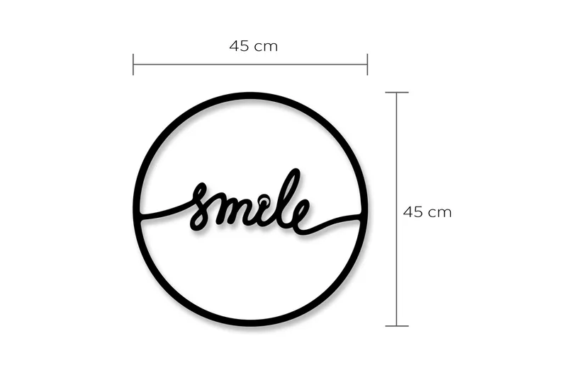 Dekorativ Väggaccessoar - Svart - Inredning - Väggdekor - Skylt - Plåtskyltar