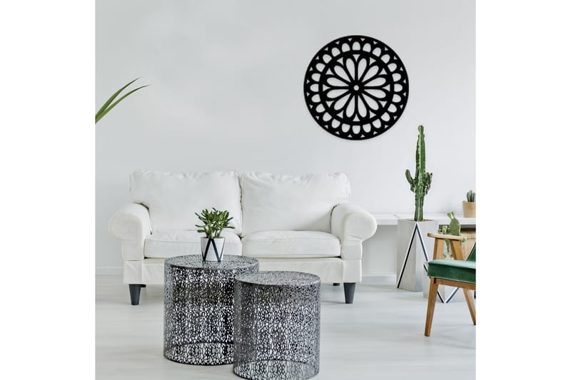 Dekorativ Väggaccessoar - Svart - Inredning - Väggdekor - Skylt - Plåtskyltar