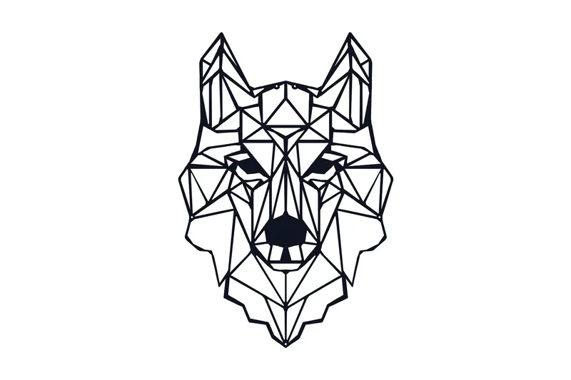 Dekorativ Väggaccessoar, Svart