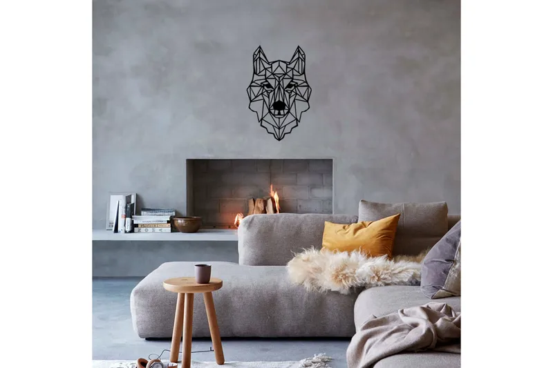 Dekorativ Väggaccessoar - Svart - Inredning - Väggdekor - Skylt - Plåtskyltar