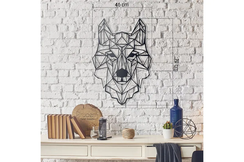 Dekorativ Väggaccessoar - Svart - Inredning - Väggdekor - Skylt - Plåtskyltar