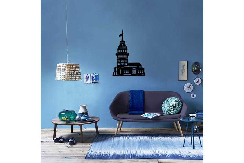 Dekorativ Väggaccessoar - Svart - Inredning - Väggdekor - Skylt - Plåtskyltar