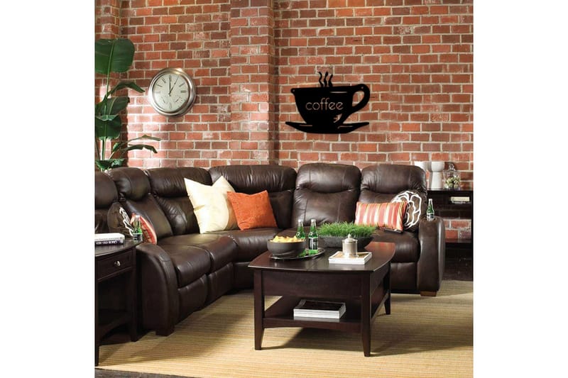 Dekorativ Väggaccessoar - Svart - Inredning - Väggdekor - Skylt - Plåtskyltar