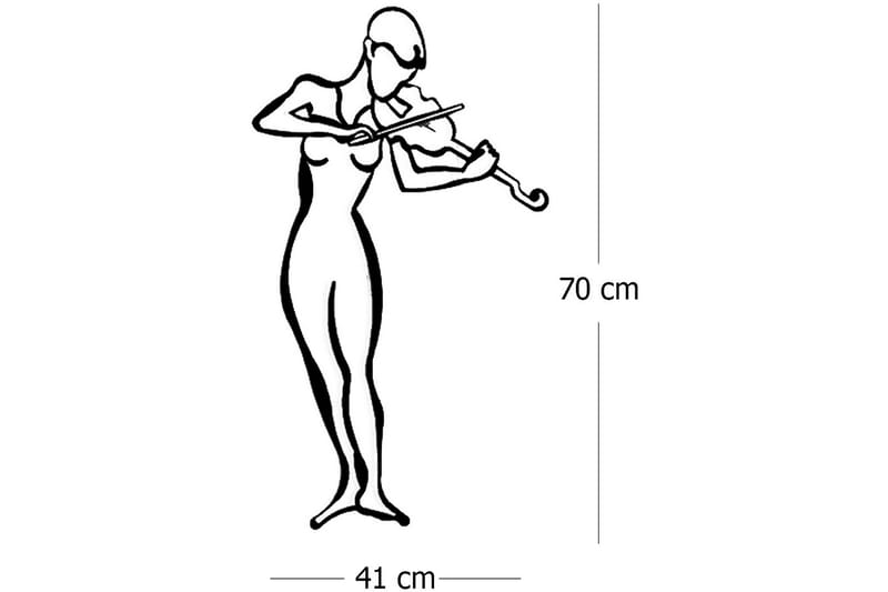 Dekorativ Väggaccessoar - Svart - Inredning - Väggdekor - Skylt - Plåtskyltar