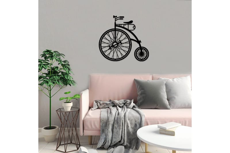 Dekorativ Väggaccessoar - Svart - Inredning - Väggdekor - Skylt - Plåtskyltar