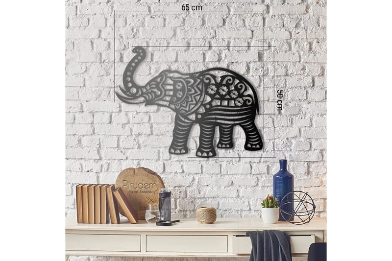 Dekorativ Väggaccessoar - Svart - Inredning - Väggdekor - Skylt - Plåtskyltar