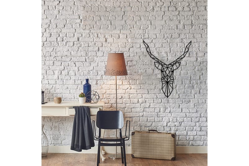 Dekorativ Väggaccessoar - Svart - Inredning - Väggdekor - Skylt - Plåtskyltar