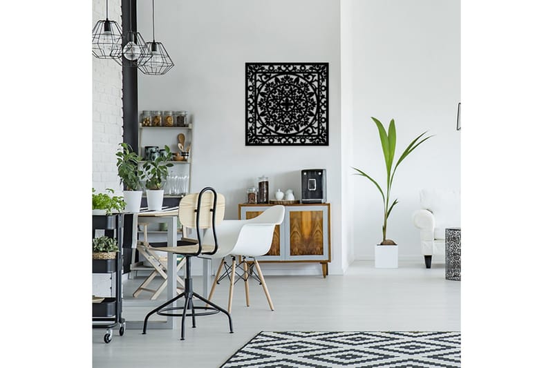 Dekorativ Väggaccessoar - Svart - Inredning - Väggdekor - Skylt - Plåtskyltar