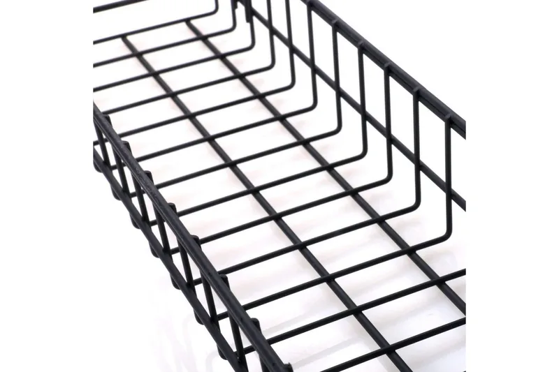 Dekorativ Väggaccessoar - Svart - Förvaring - Småförvaring - Förvaringskorgar - Trådkorg