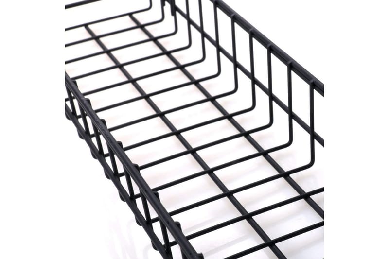 Dekorativ Väggaccessoar - Svart - Förvaring - Småförvaring - Förvaringskorgar - Trådkorg