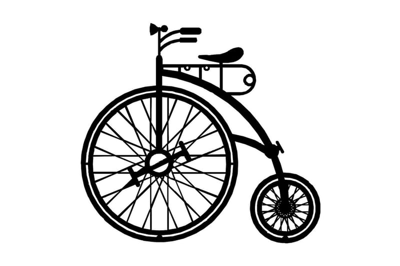 Dekorativ Väggaccessoar, Svart