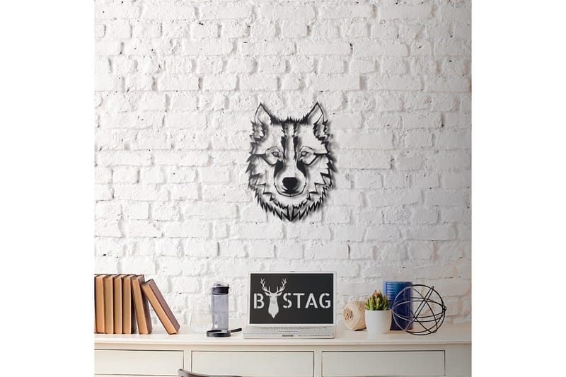 Dekorativ Väggaccessoar - Svart - Inredning - Väggdekor - Skylt - Plåtskyltar