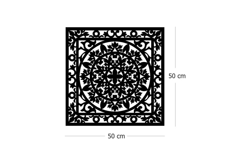 Dekorativ Väggaccessoar - Svart - Inredning - Väggdekor - Skylt - Plåtskyltar