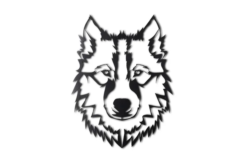 Dekorativ Väggaccessoar, Svart