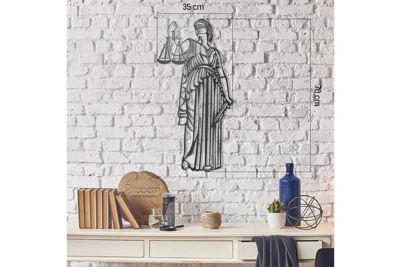 Dekorativ Väggaccessoar - Svart - Inredning - Väggdekor - Skylt - Plåtskyltar