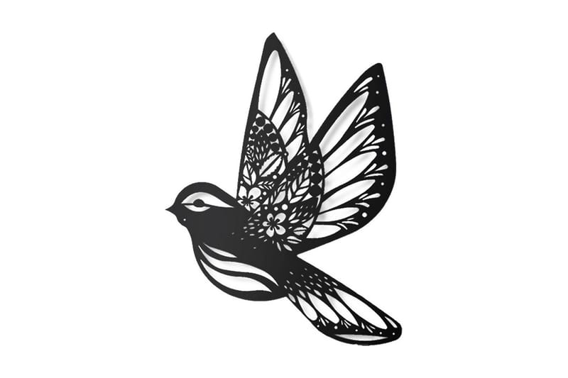 Dekorativ Väggaccessoar, Svart