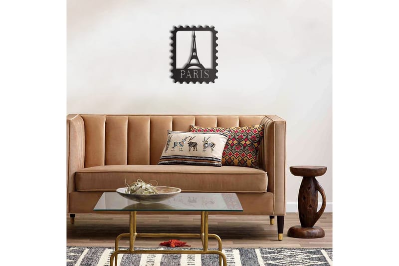 Dekorativ Väggdekor 30x37 cm - Svart - Inredning - Väggdekor - Skylt - Plåtskyltar