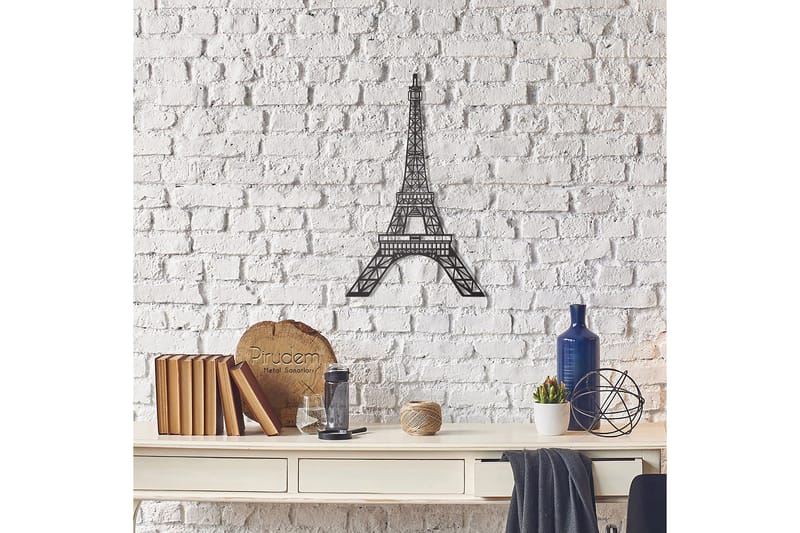 Dekorativ Väggdekor 44x70 cm - Svart - Inredning - Väggdekor - Skylt - Plåtskyltar