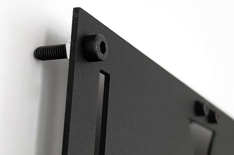 Dekorativ Väggdekor 49x74 cm - Svart - Inredning - Väggdekor - Skylt - Plåtskyltar