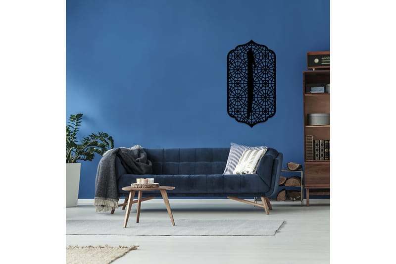 Dekorativ Väggdekor 50x68 cm - Svart - Inredning - Väggdekor - Skylt - Plåtskyltar