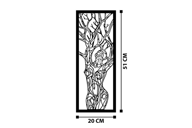Destruction Väggdekor - Svart - Inredning - Väggdekor - Skylt - Plåtskyltar
