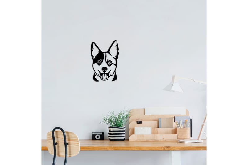 Dog 10 Väggdekor - Svart - Inredning - Väggdekor - Skylt - Plåtskyltar