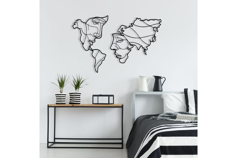 Duplicate Väggdekor - Svart - Inredning - Väggdekor - Skylt - Plåtskyltar