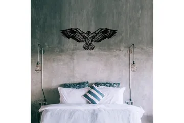 Eagle 3 Metal Decor Väggdekor - Svart - Inredning - Väggdekor - Skylt - Plåtskyltar