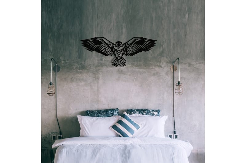 Eagle 3 Metal Decor Väggdekor - Svart - Inredning - Väggdekor - Skylt - Plåtskyltar