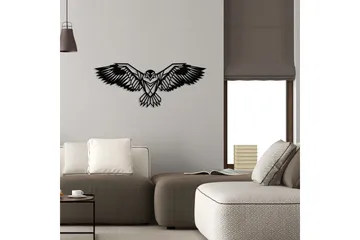 Eagle 3 Metal Decor Väggdekor - Svart - Inredning - Väggdekor - Skylt - Plåtskyltar
