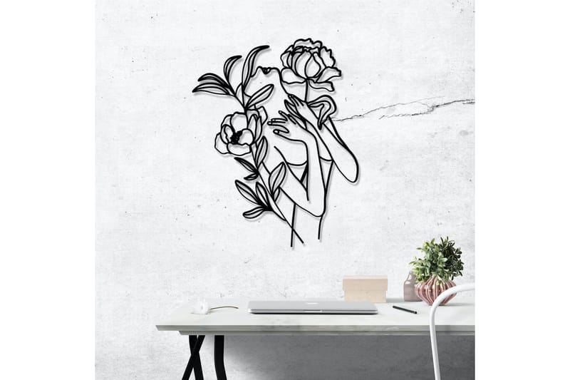 Elif Väggdekor - Svart - Inredning - Väggdekor - Skylt - Plåtskyltar