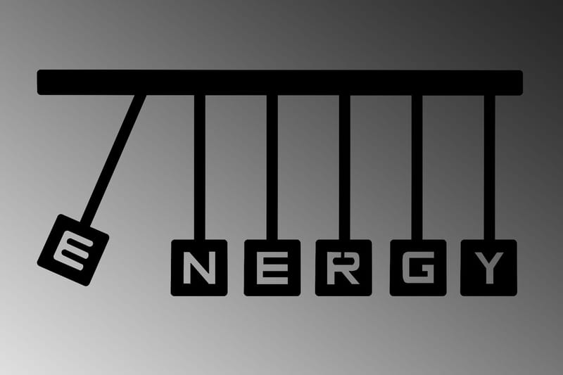 Energy Väggdekor - Svart - Inredning - Väggdekor - Skylt - Plåtskyltar
