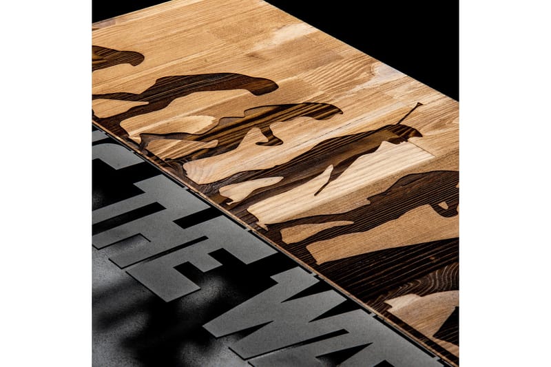 Evolution Väggdekor - Svart/Valnöt - Inredning - Väggdekor - Skylt - Plåtskyltar