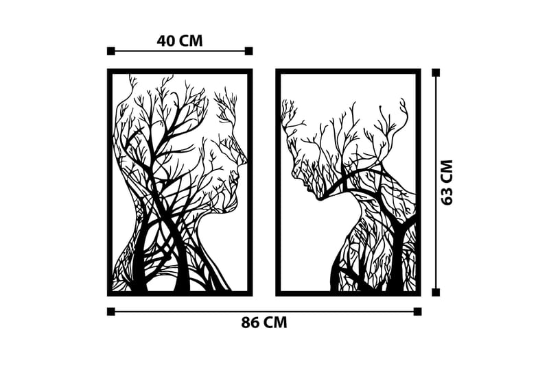 Extinction Väggdekor - Svart - Inredning - Väggdekor - Skylt - Plåtskyltar