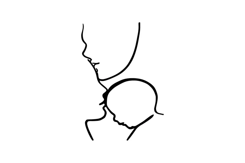 Family Väggdekor, Svart