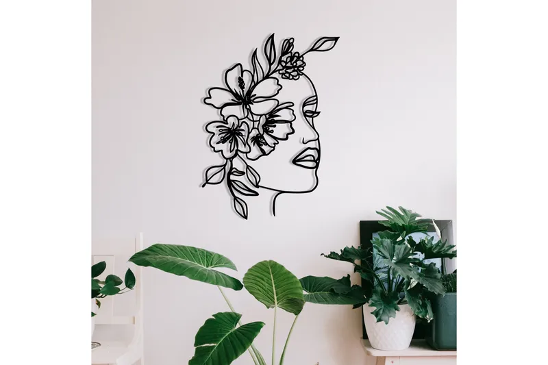 Farfalla Väggdekor - Svart - Inredning - Väggdekor - Skylt - Plåtskyltar