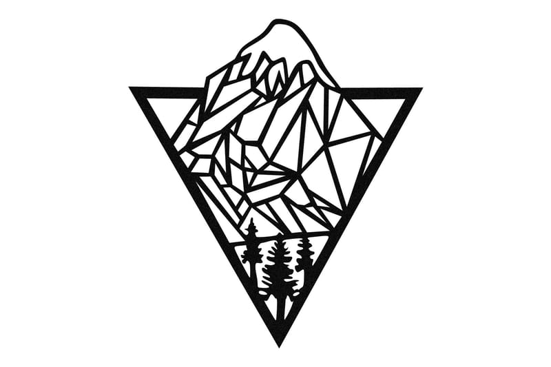 Gökotta Väggdekor - Svart - Inredning - Väggdekor - Skylt - Plåtskyltar