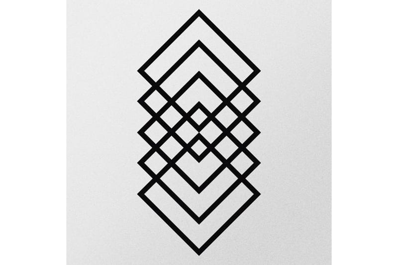 Geometry Väggdekor - Svart - Inredning - Väggdekor - Skylt - Plåtskyltar