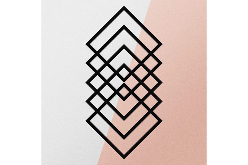 Geometry Väggdekor - Svart - Inredning - Väggdekor - Skylt - Plåtskyltar