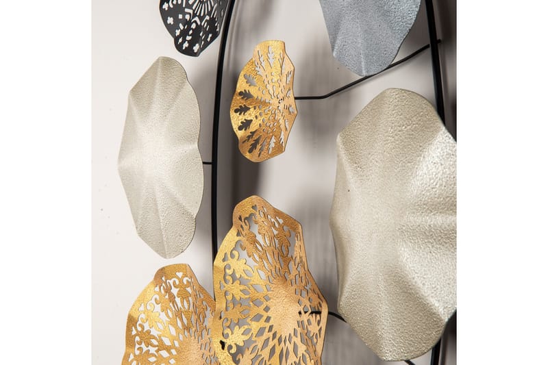 Gold Väggdekor - Flerfärgad - Inredning - Väggdekor - Skylt - Plåtskyltar