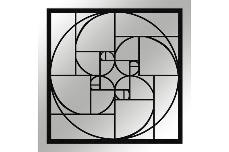 Golden Ratio Väggdekor - Svart - Inredning - Väggdekor - Skylt - Plåtskyltar