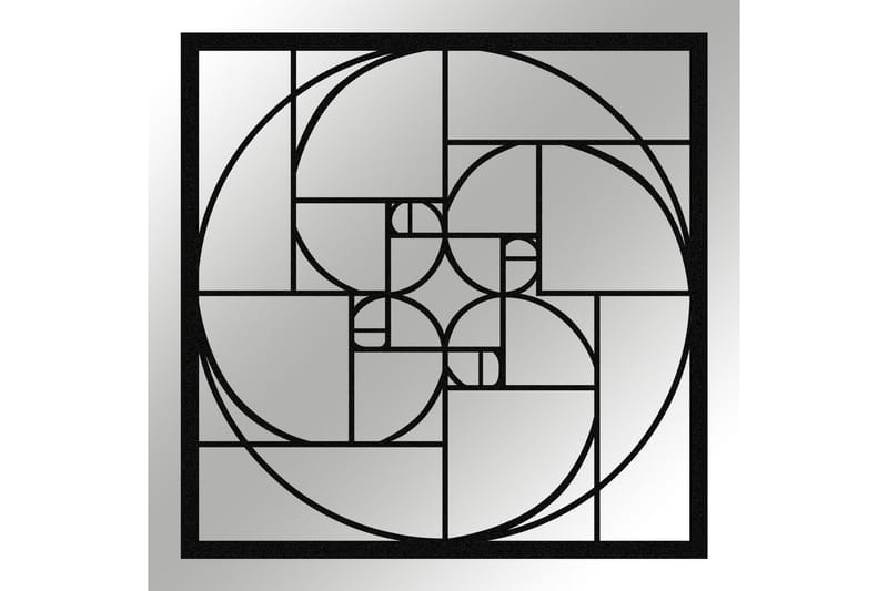 Golden Ratio Väggdekor - Svart - Inredning - Väggdekor - Skylt - Plåtskyltar
