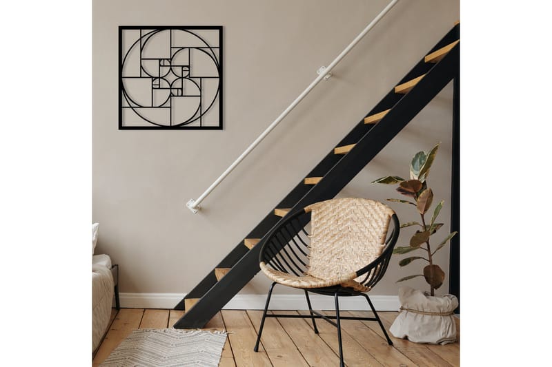 Golden Ratio Väggdekor - Svart - Inredning - Väggdekor - Skylt - Plåtskyltar