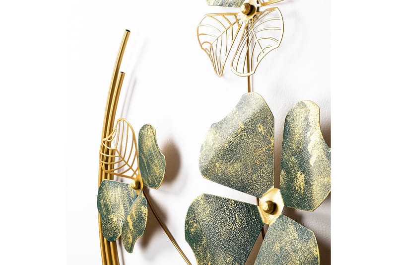 Haiyang Väggdekor - Grön/Guld - Inredning - Väggdekor - Skylt - Plåtskyltar