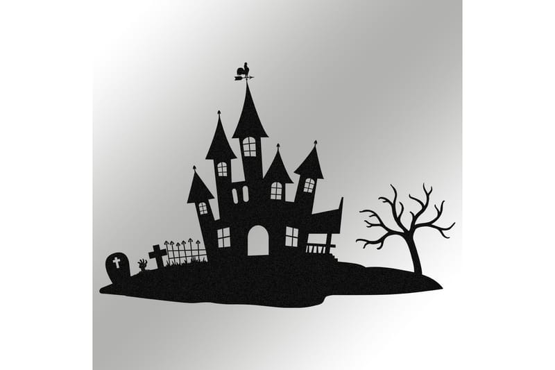 Halloween 1 Väggdekor - Svart - Inredning - Väggdekor - Skylt - Plåtskyltar