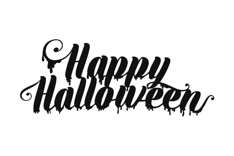 Halloween 10 Väggdekor - Svart - Inredning - Väggdekor - Skylt - Plåtskyltar