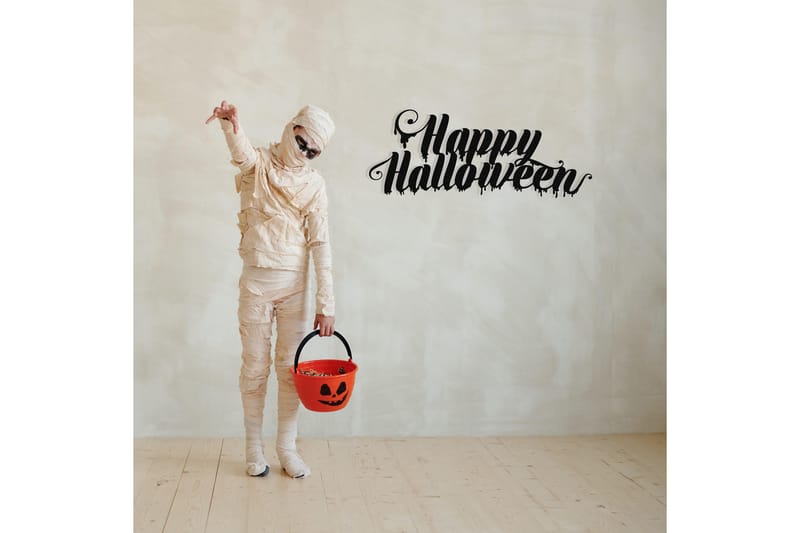 Halloween 10 Väggdekor - Svart - Inredning - Väggdekor - Skylt - Plåtskyltar
